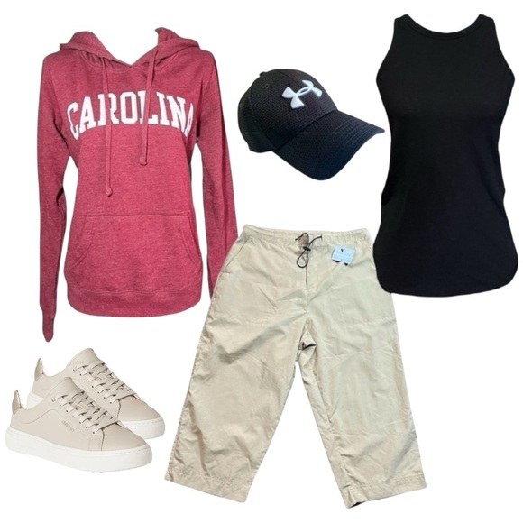 Athleta Workout Top Bundle Racerback Tank Tee sz XS - Picture 10 of 12